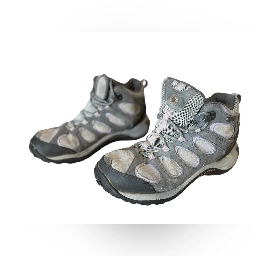 SOLD⭐️
Merrell Waterproof Castle Rock Hiking Boots size 9.5 Hyacinth outdoor - Picture 2 of 15